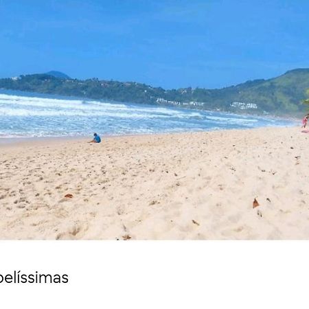 Apto Centro Ubatuba Com Varanda Gourmet, Suite E Piscina Esterno foto
