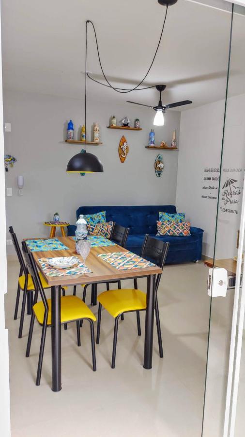 Apto Centro Ubatuba Com Varanda Gourmet, Suite E Piscina Esterno foto