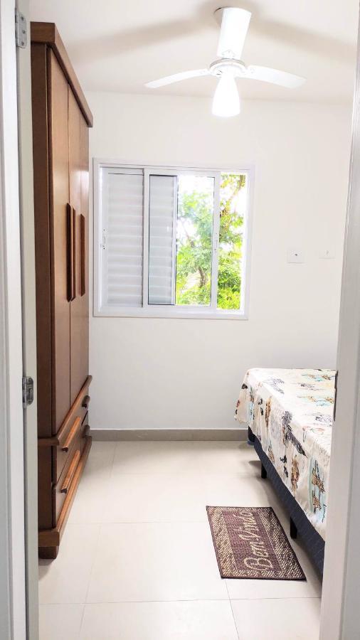 Apto Centro Ubatuba Com Varanda Gourmet, Suite E Piscina Esterno foto